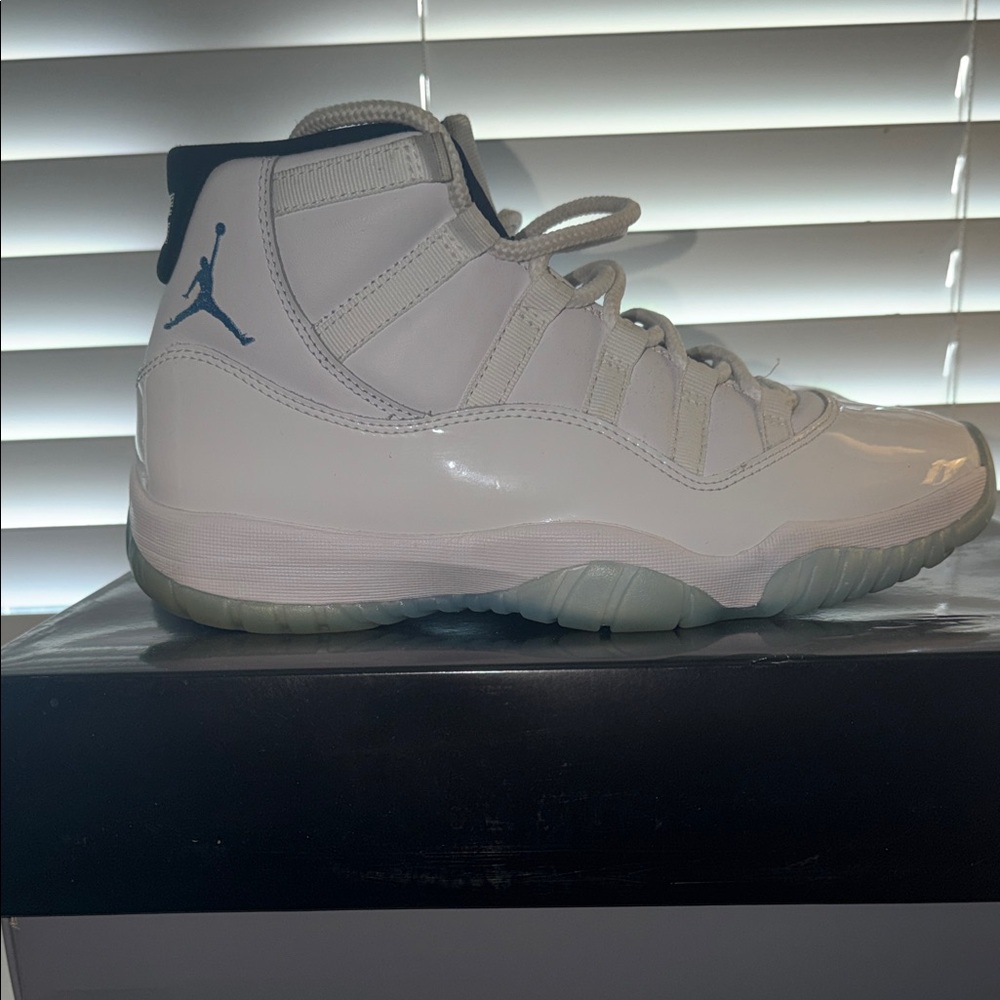 Jordan White and Black Sneakers